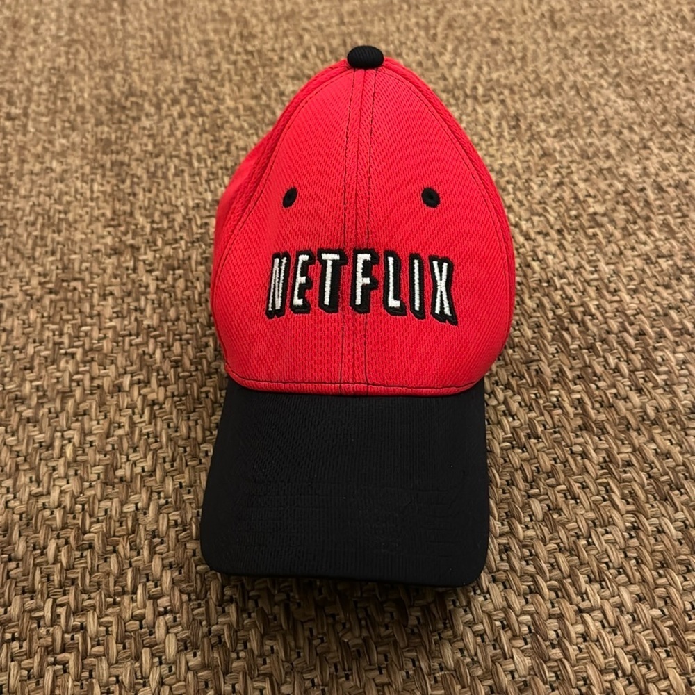 Vintage Netflix Logo Hat (2001-2014 logo era)